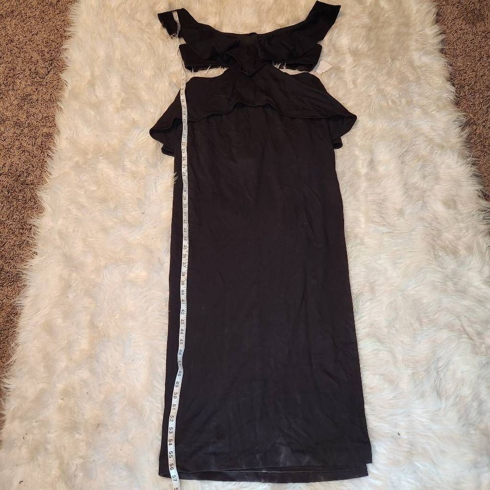 Fame And Partners Firefly Cutout Off Shoulder Dress - Picture 6 of 11